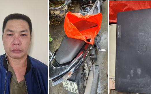 Công an quận Lê Chân: Bắt đối tượng gây ra nhiều vụ cướp giật tài sản